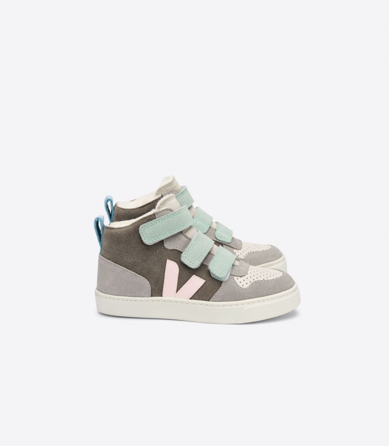 Mid Fured Suede Multico Moonrock Perfect Veja