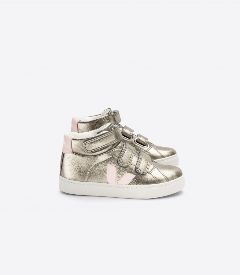 Mid Chromefree Leather Bronze Petale Veja
