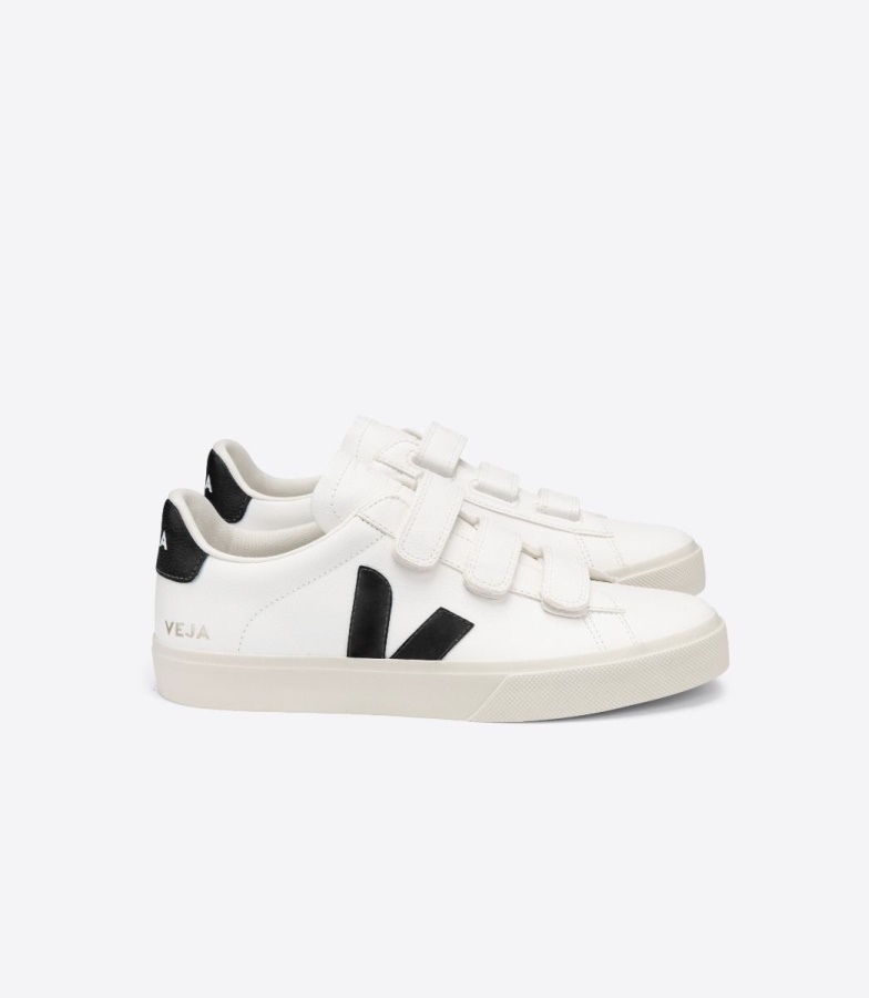 Chromefree Leather White Black Original Veja