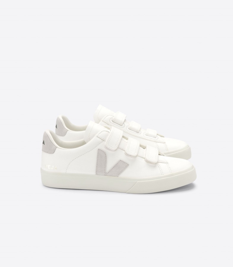 Chromefree Leather White Natural Veja