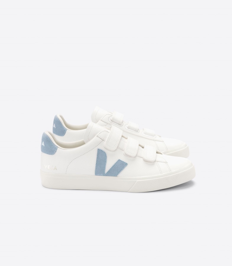 Chromefree Leather White Steel Veja Original
