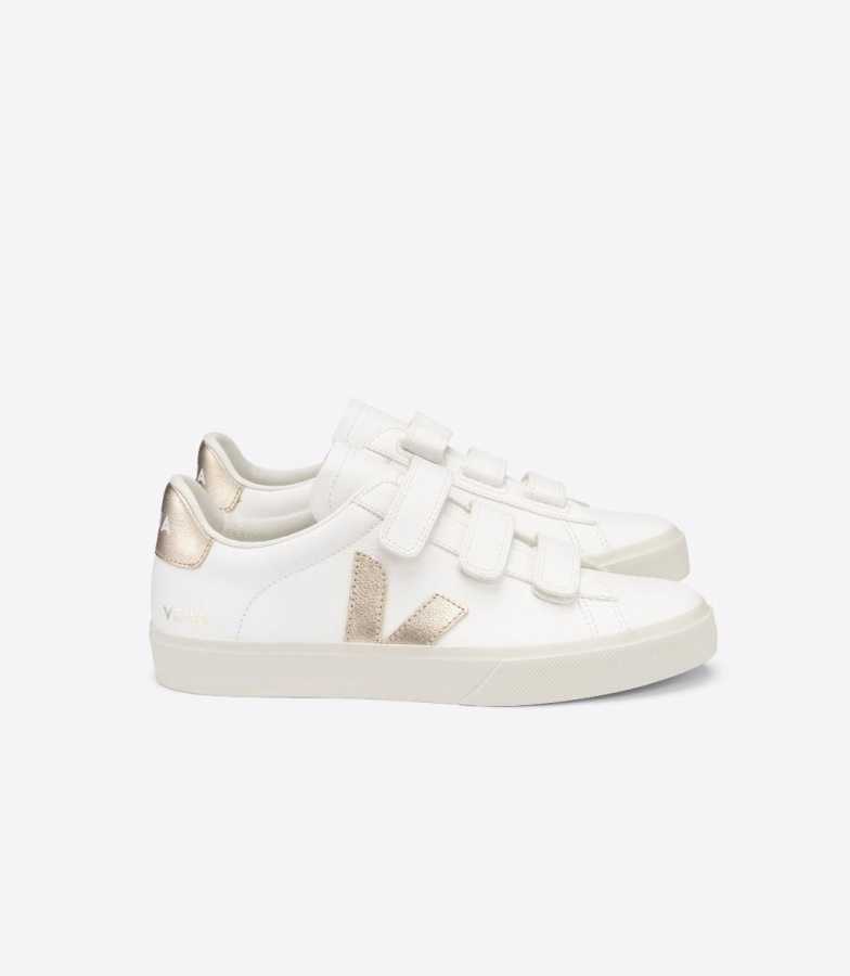 Veja Original Chromefree Leather White Platine
