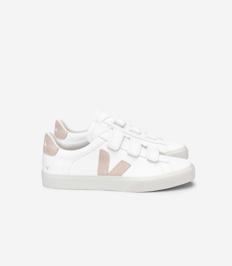 Veja Perfect Chromefree Leather White Sable