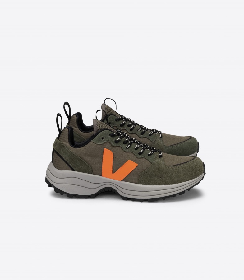 Original Veja Ripstop Kaki Neon Orange