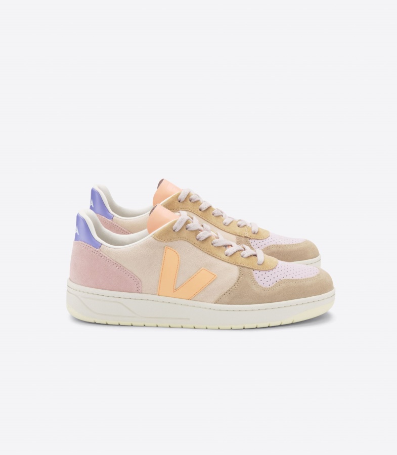 Collection Veja Suede Multico Peach