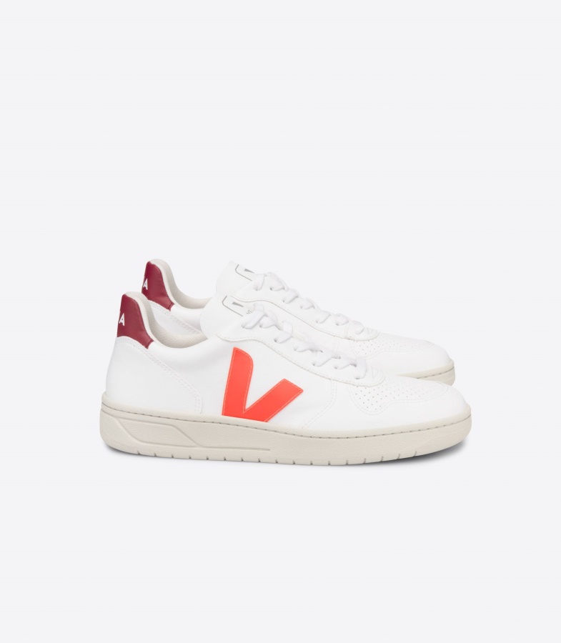 Cwl White Orange Fluo Marsala Collection Veja
