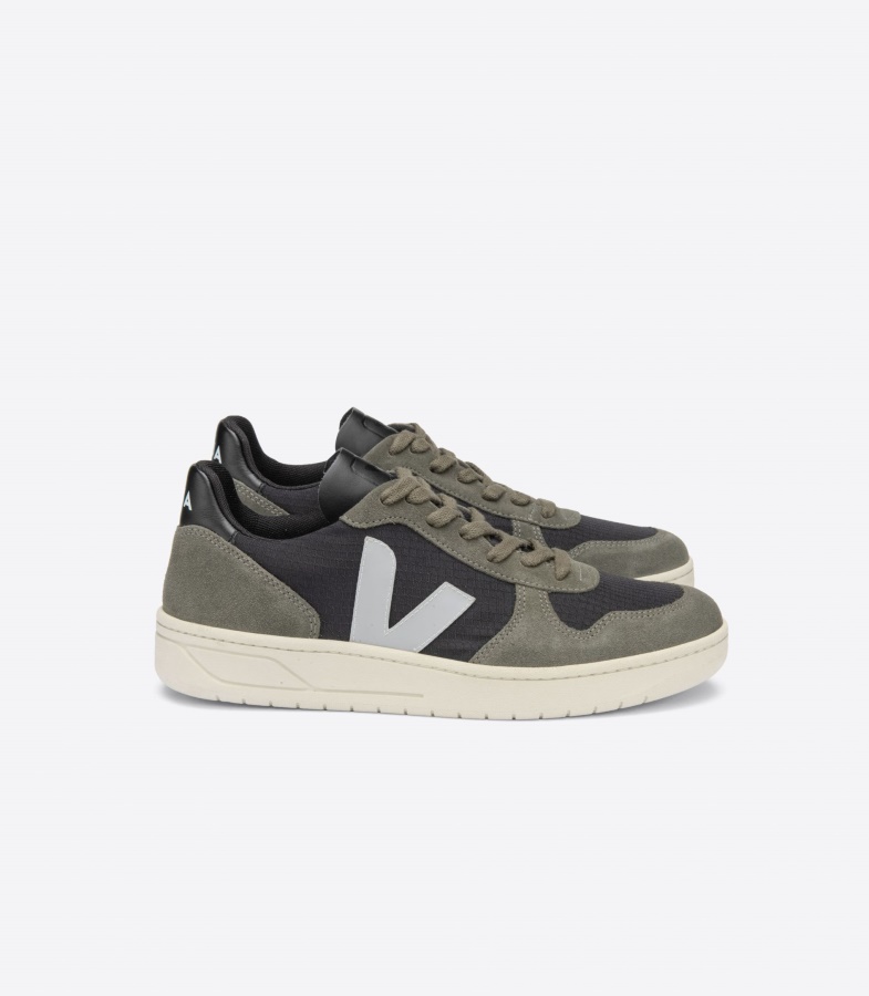 Veja Original Ripstop Black Oxford Grey Mud