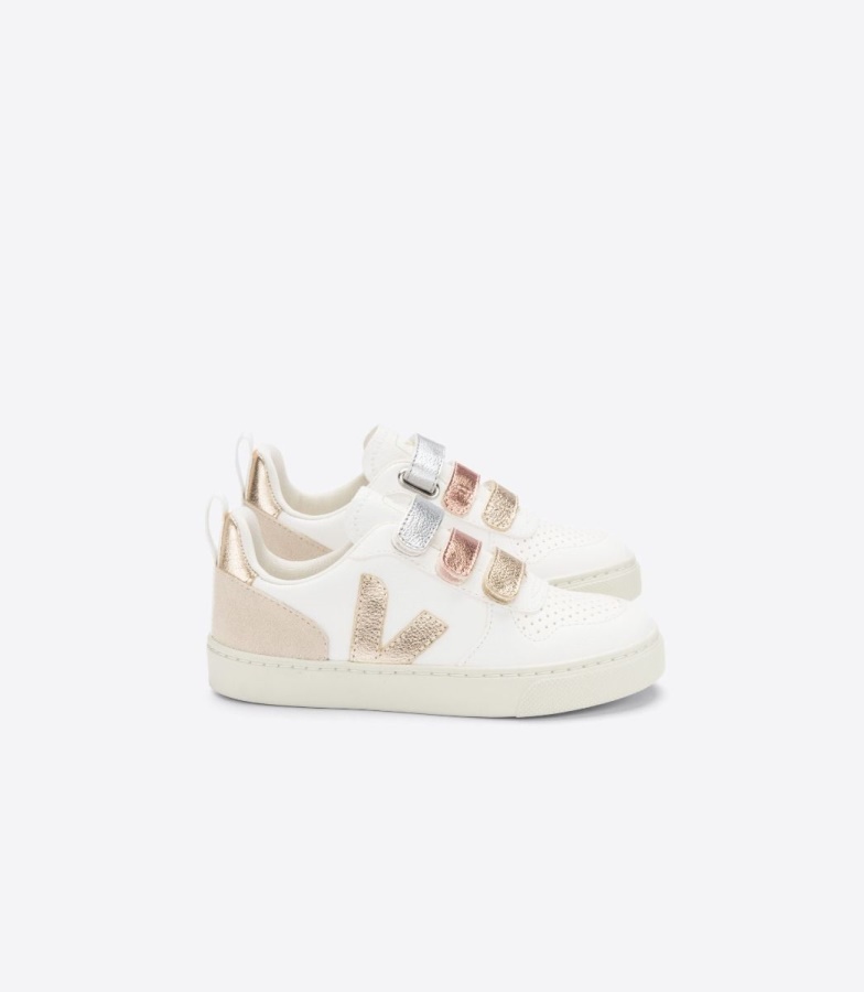 Collection Veja Chromefree Leather Multico White Shiny
