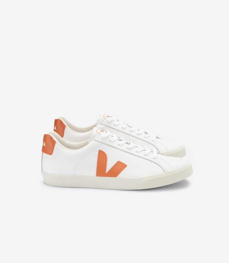 Leather White Pumpkin Perfect Veja