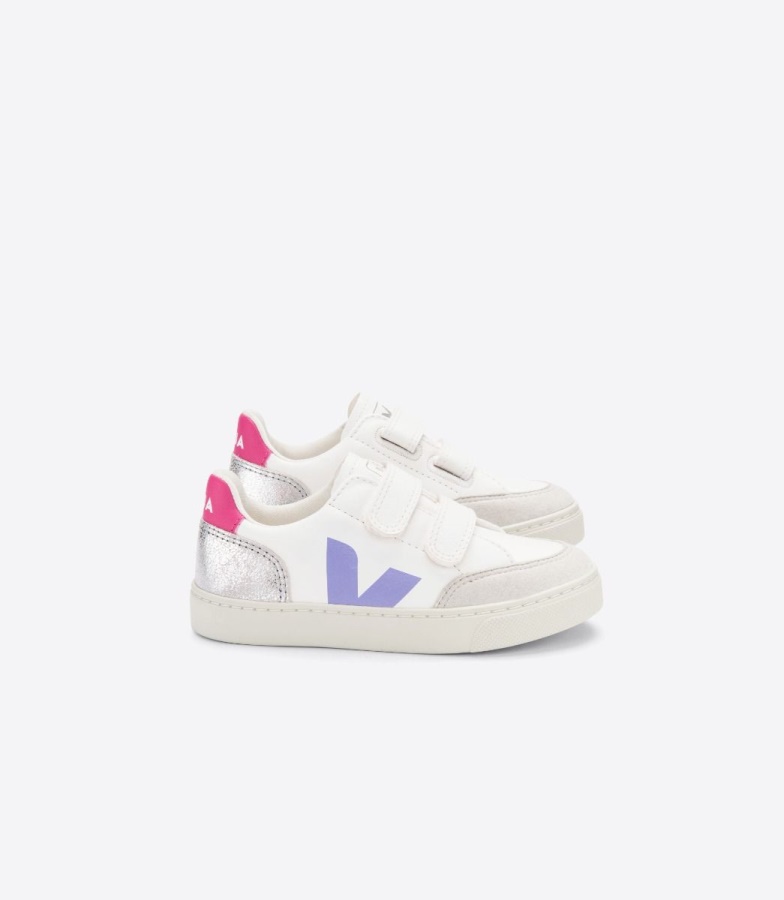 Original Chromefree Leather Multico Silver Veja