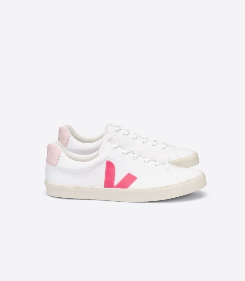 Veja Se Canvas White Rose Fluo Petale Series