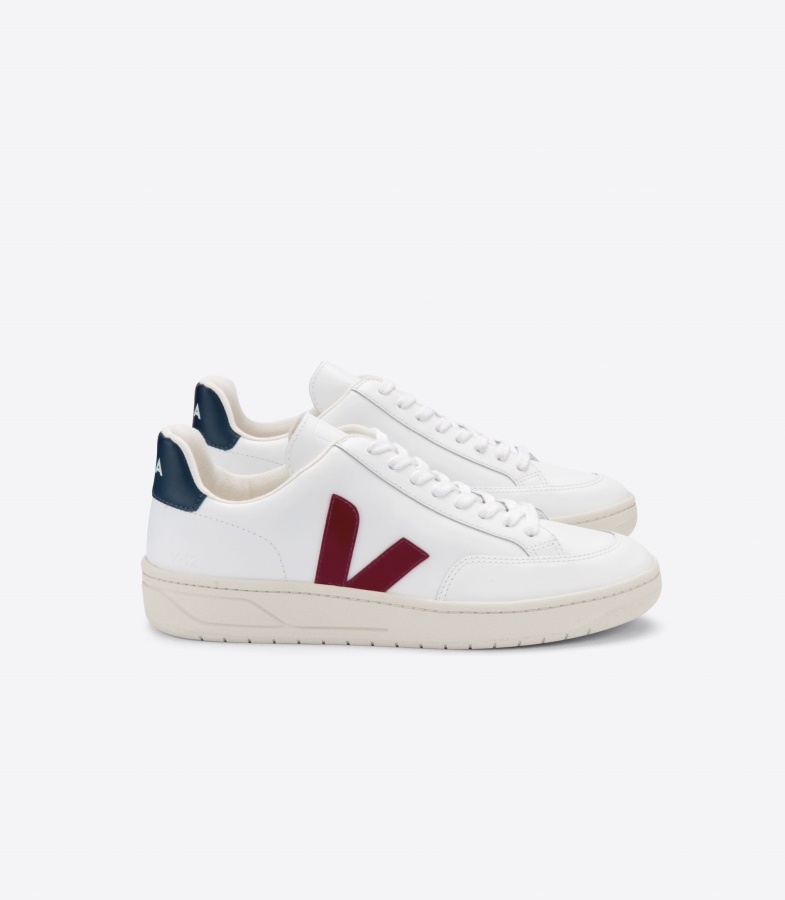 Leather White Marsala Nautico Veja