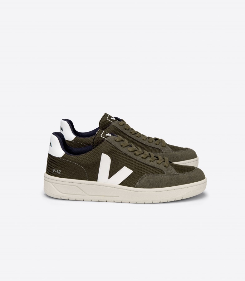 Veja Vegan B-Mesh Olive White Original