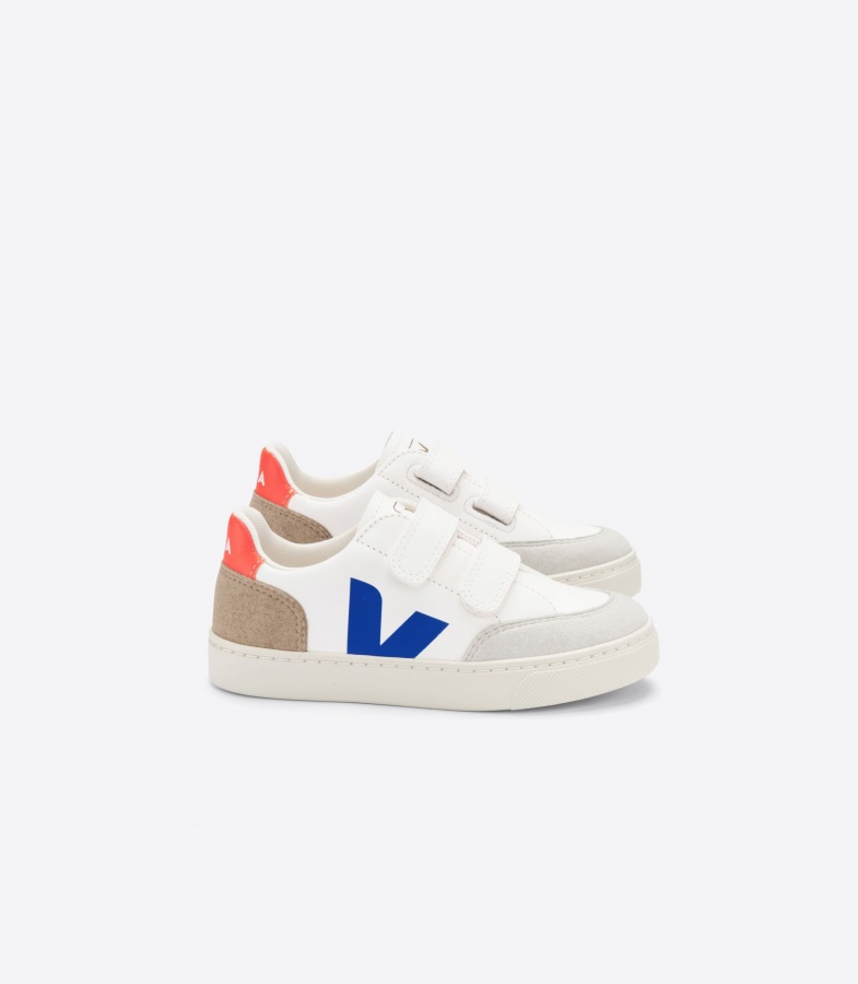 Chromefree Leather White Multico Miel Series Veja