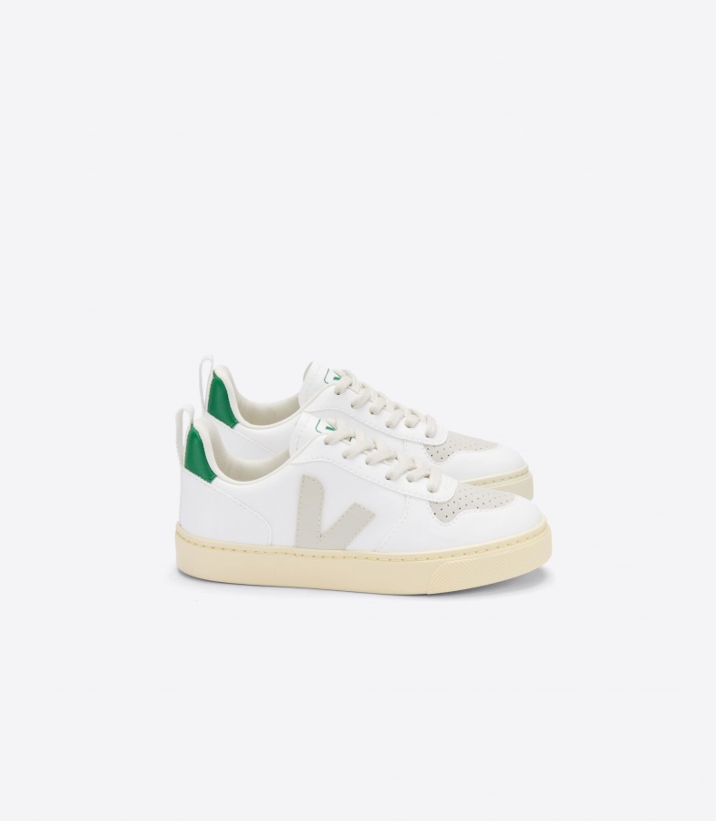 Special Veja Laces Cwl White Pierre Emeraude