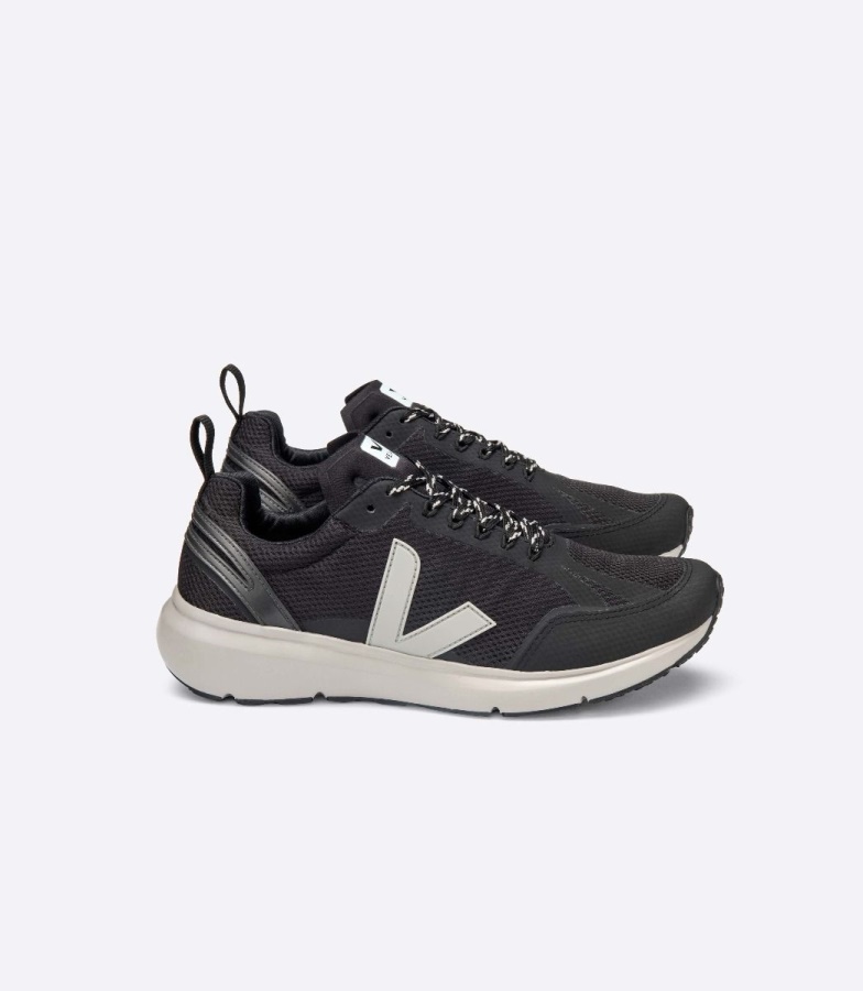 Perfect Veja 2 Alveomesh Black Oxford-Grey Sole