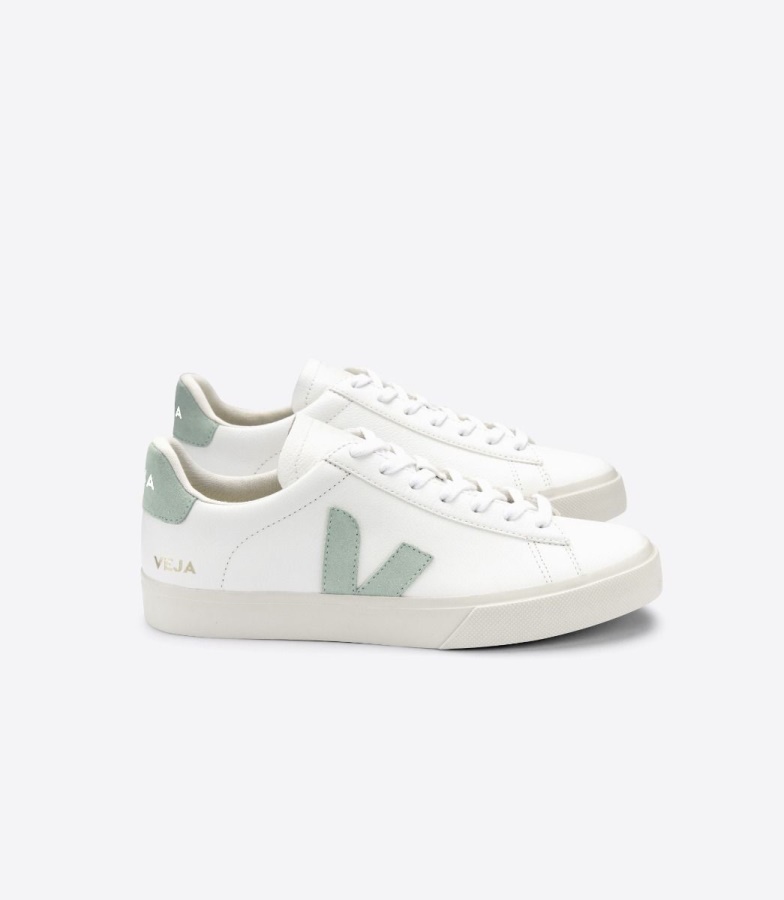 Chromefree Leather White Matcha Veja Special