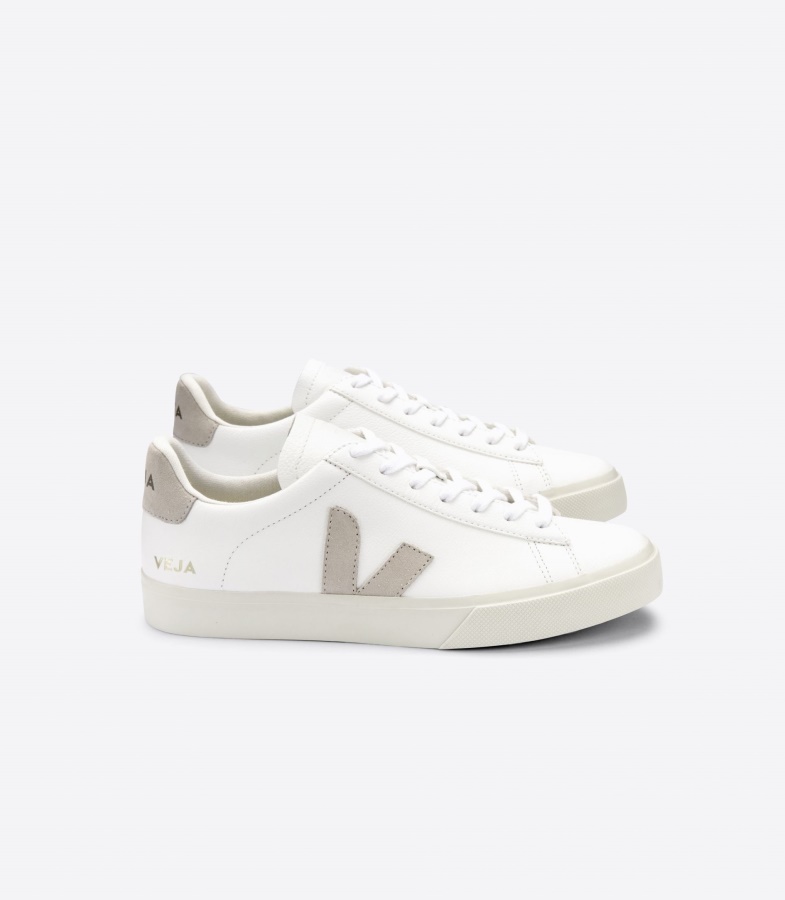 Chromefree Leather White Natural Veja Perfect
