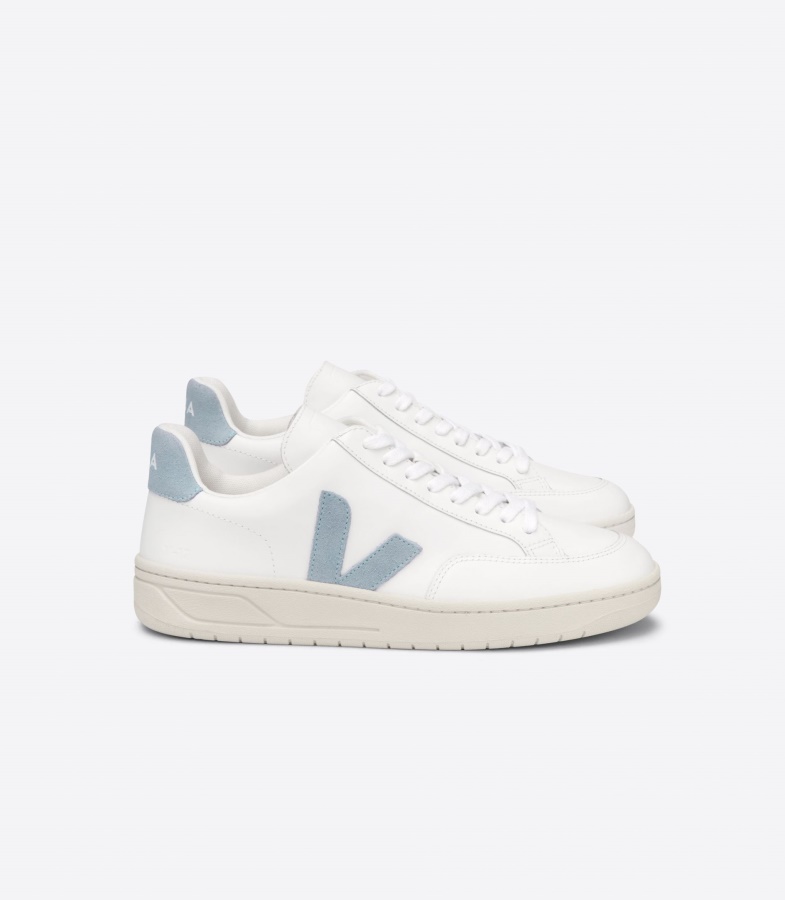 Original Leather White Steel Veja