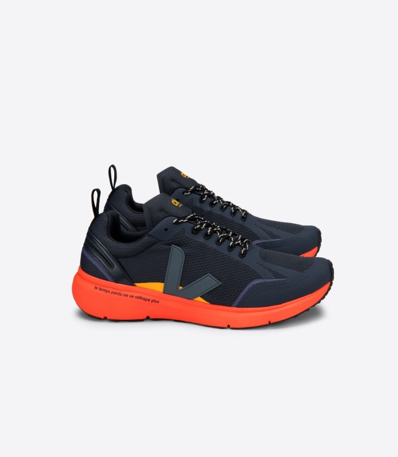 2 Veja X Ciele Nautico Orange Fluo Collection