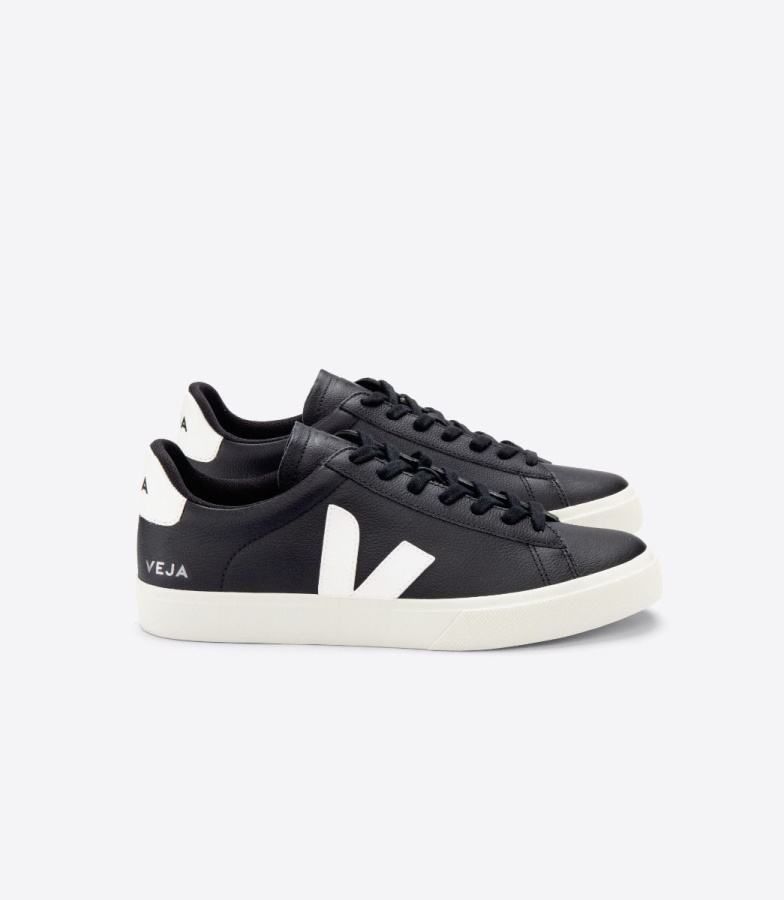 Chromefree Leather Black White Veja Perfect
