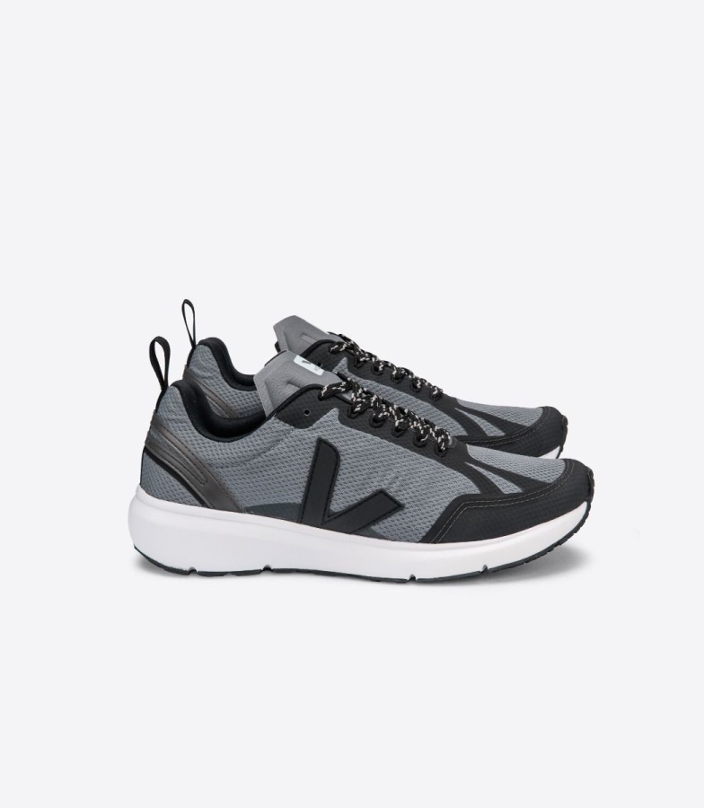 Premium 2 Alveomesh Concrete Black Veja