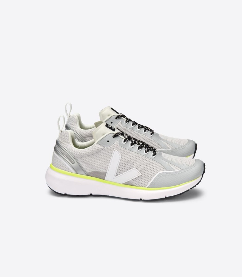 Veja 2 Alveomesh Light Grey Silver Perfect