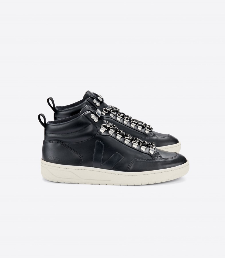 Leather Black Pierre Sole Veja Premium