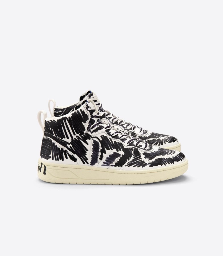 Special Leather Veja X Marni Full Black