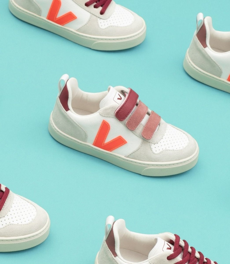 Veja Veja X Bonton White Orange Fluo Marsala