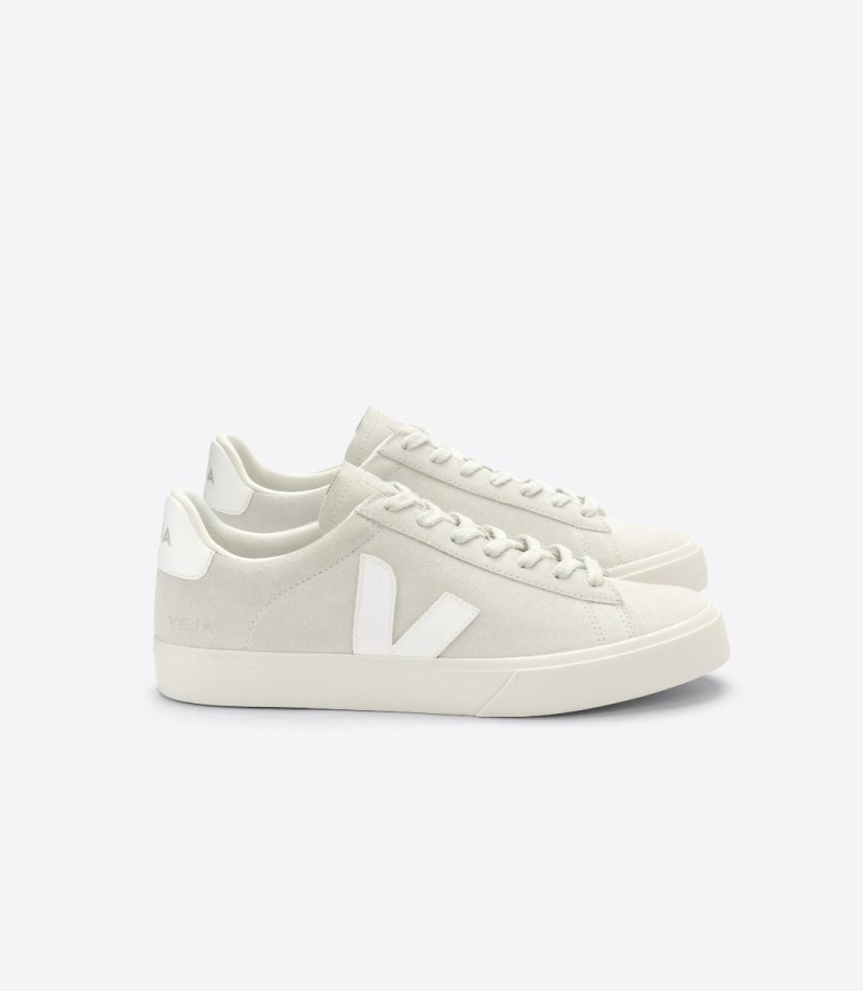 Veja Campo Suede Natural White